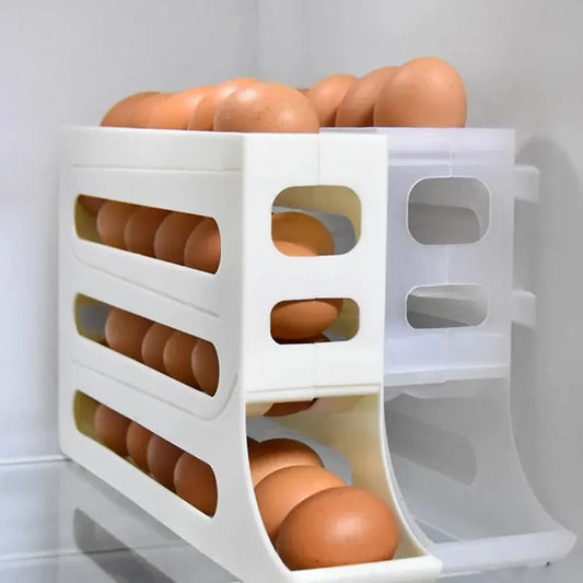 Automatic Rolling Egg Storage Box - House Flexa