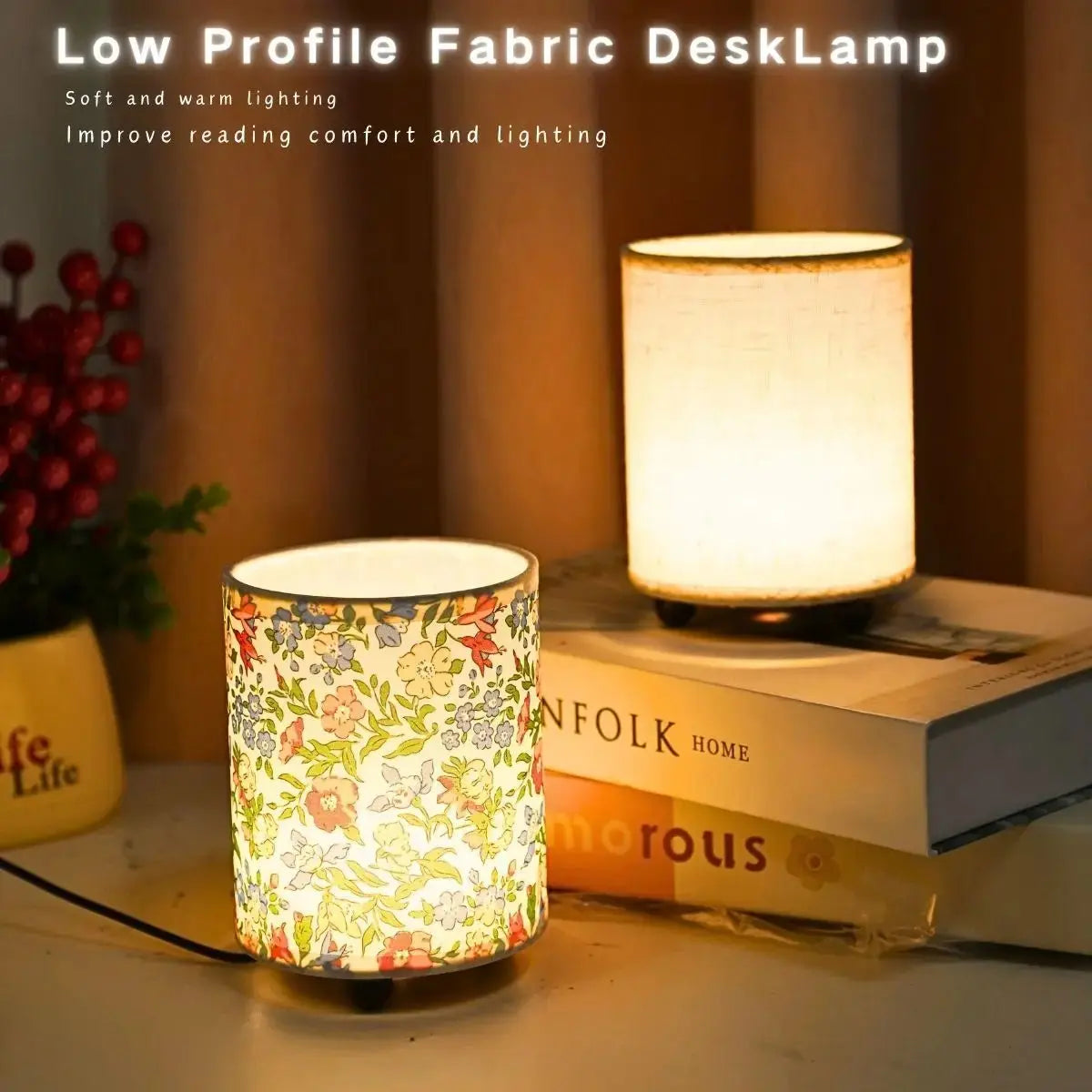 Minimalist Fabric Desk Lamp - House Flexa