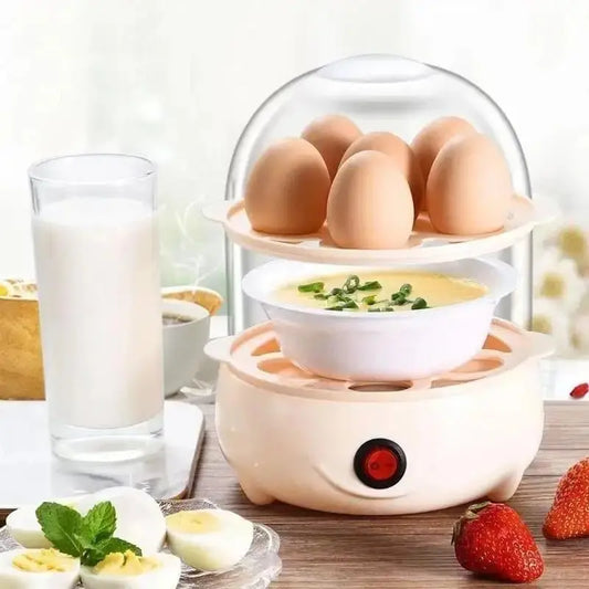 Multifunctional Electric Egg Boiler Steamer - House Flexa