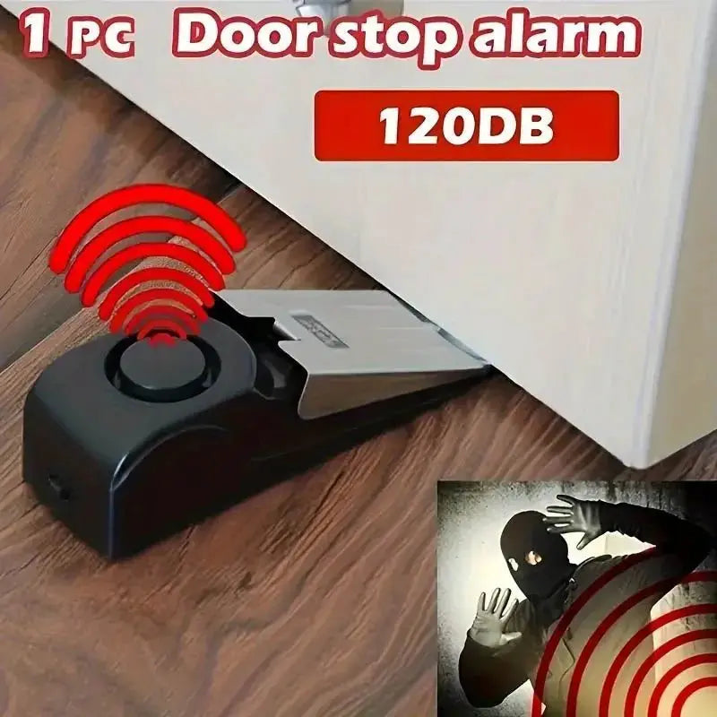 Portable Door Stop Alarm Security Device - House Flexa