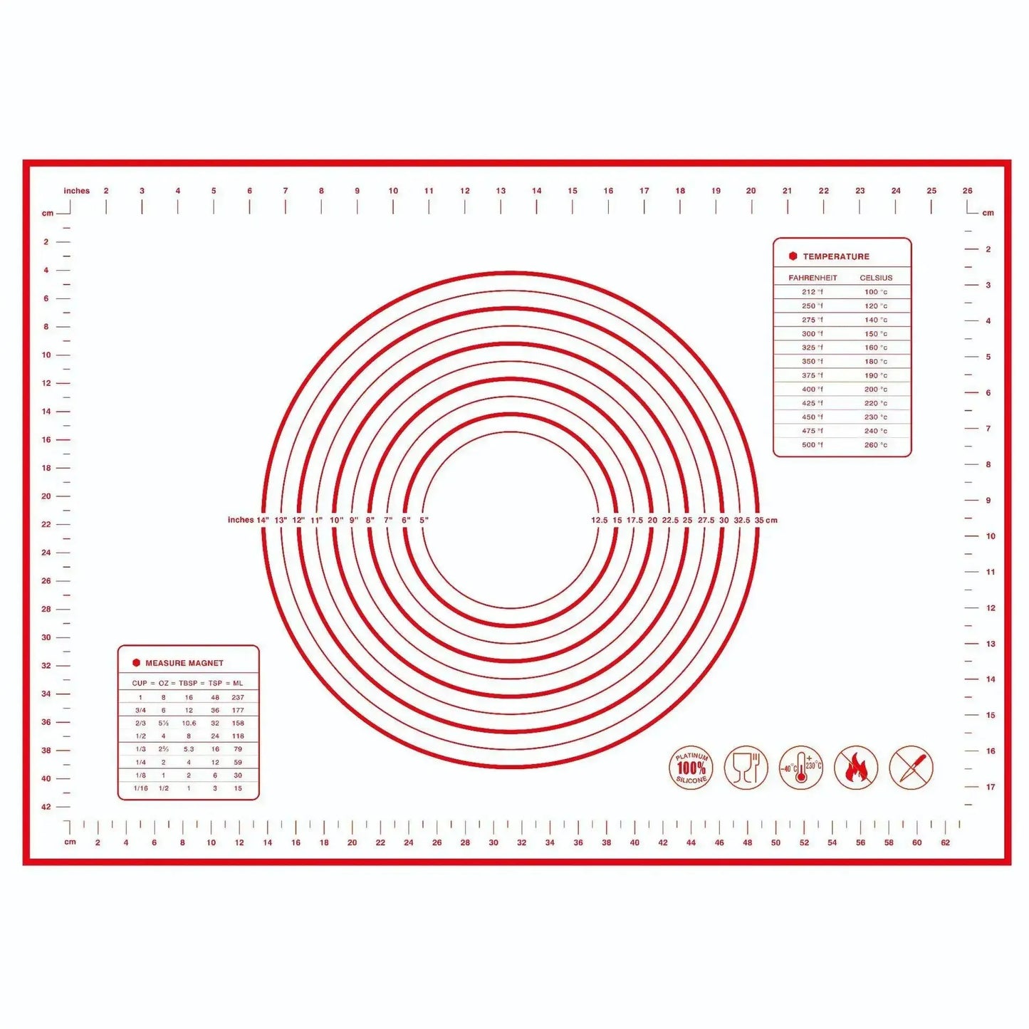 Silicone Kneading Dough Mat - House Flexa