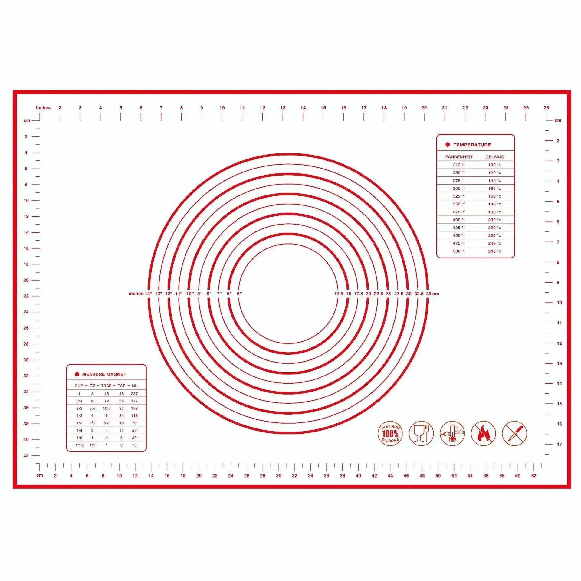 Silicone Kneading Dough Mat - House Flexa