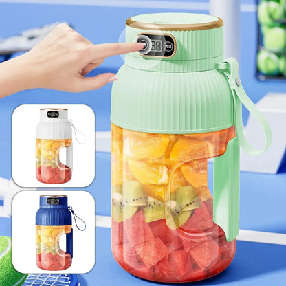 Large Capacity 1200ml Portable Electric Juicer Blender - House Flexa