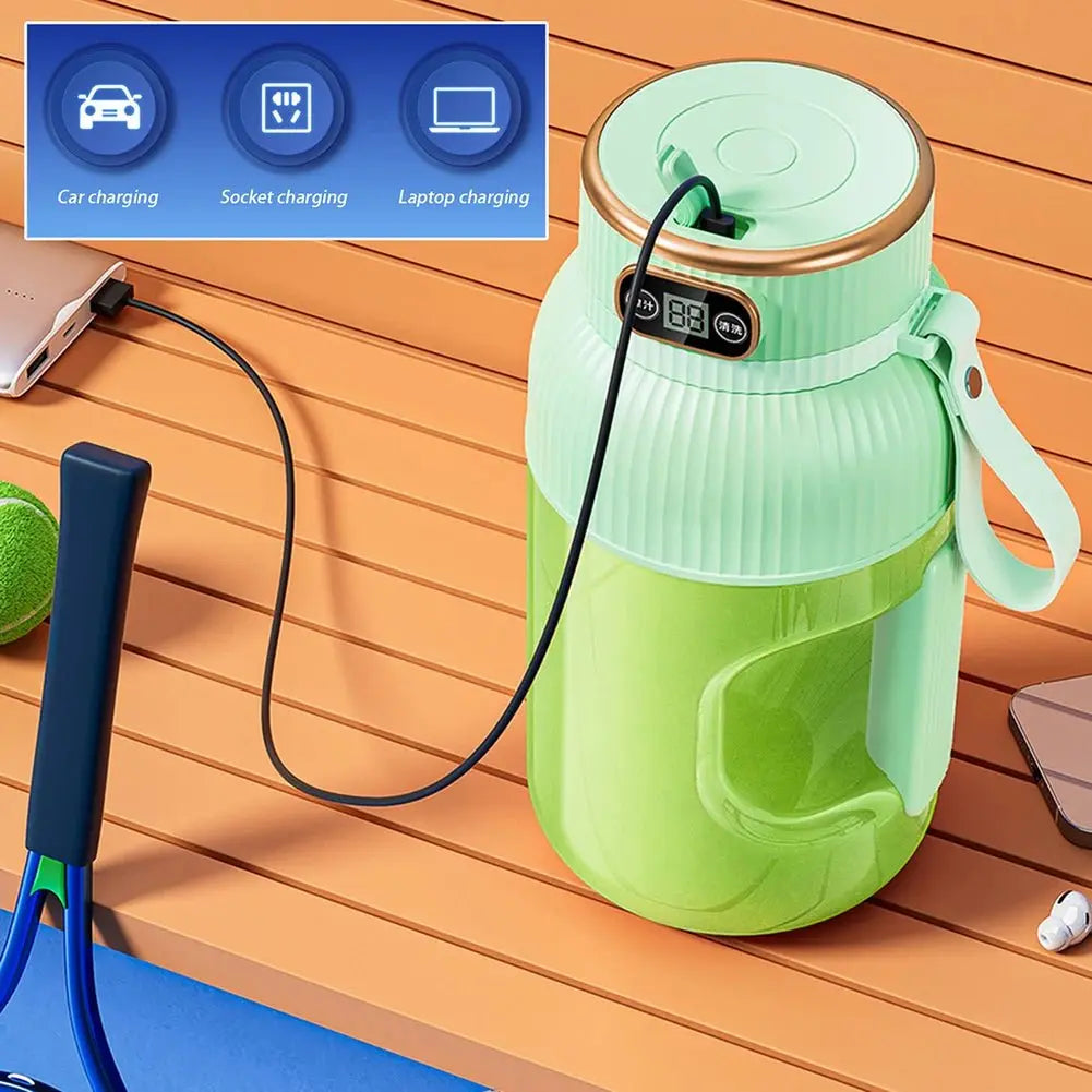 Large Capacity 1200ml Portable Electric Juicer Blender - House Flexa