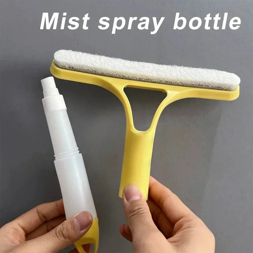 3 in 1 Window Cleaning Squeegee Spray Wiper Tool - House Flexa