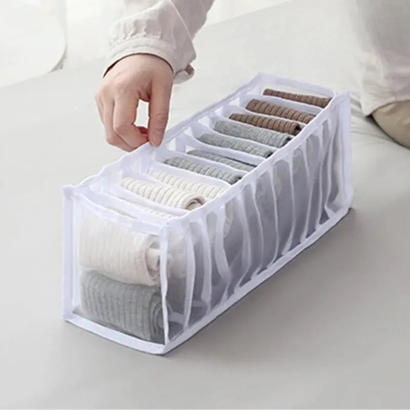 Multi Compartment Underwear Storage Box - House Flexa