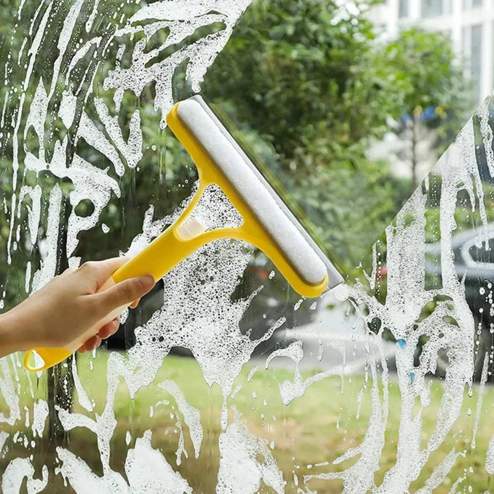 3 in 1 Window Cleaning Squeegee Spray Wiper Tool - House Flexa