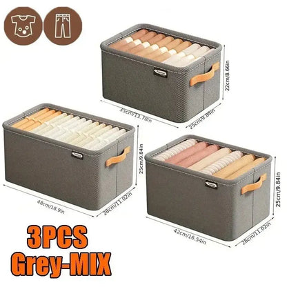 Thicken Pants Sweater Wardrobe Storage Box - House Flexa