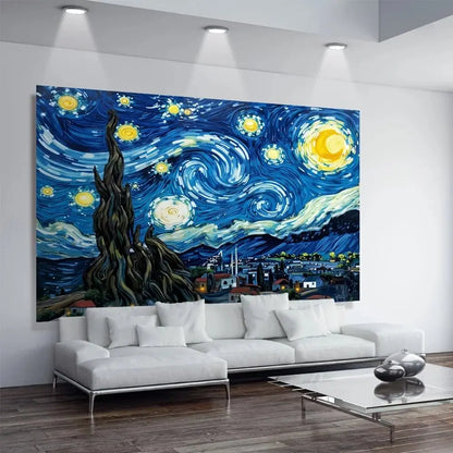 Van Gogh Starry Night Tapestry - House Flexa