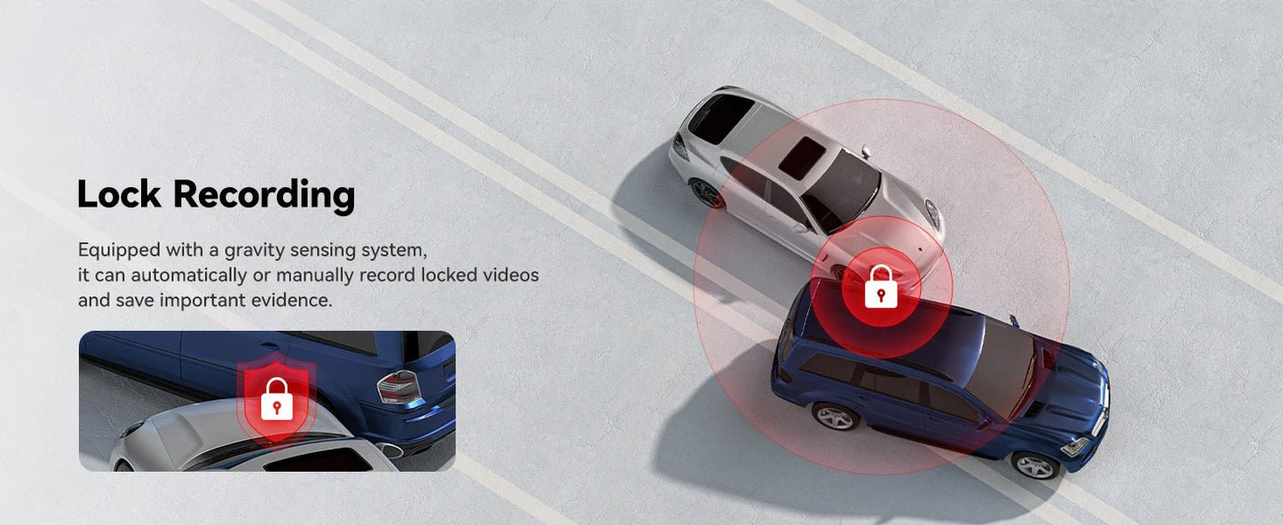 Car Dash Cam - Redtiger F8 5GHz Wifi Touch Screen 4K Front Dash Cam - House Flexa