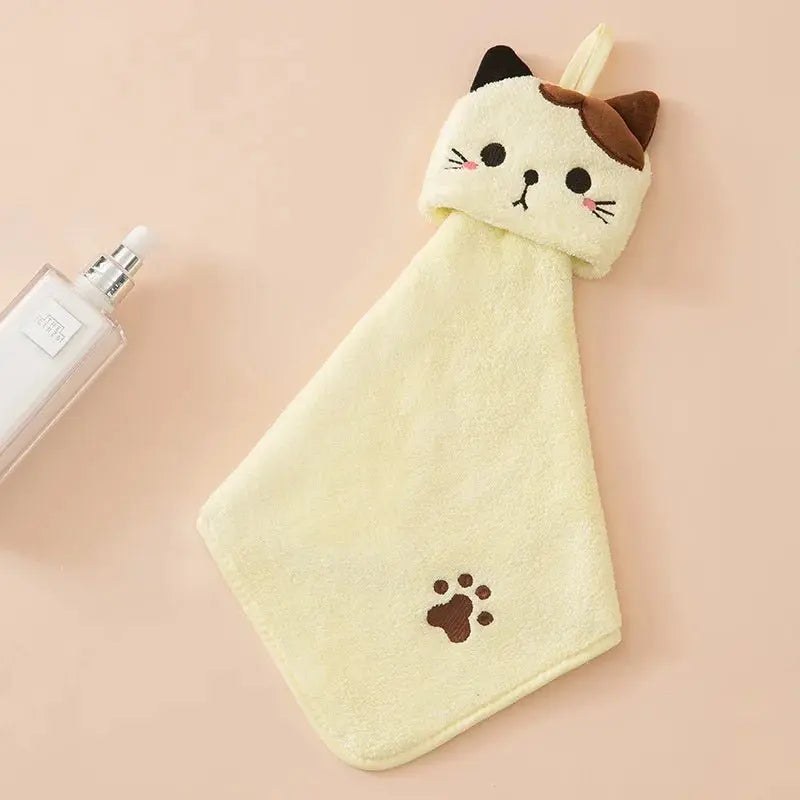 Cute Cat Hanging Towel - House Flexa