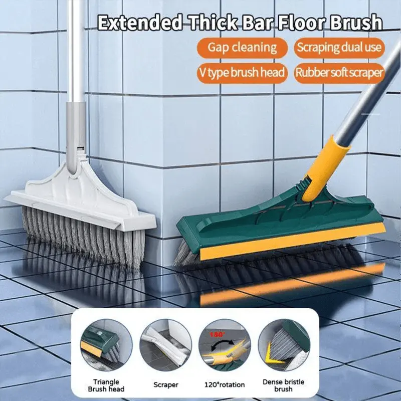 3 In 1 Bathroom Cleaning Brush - House Flexa