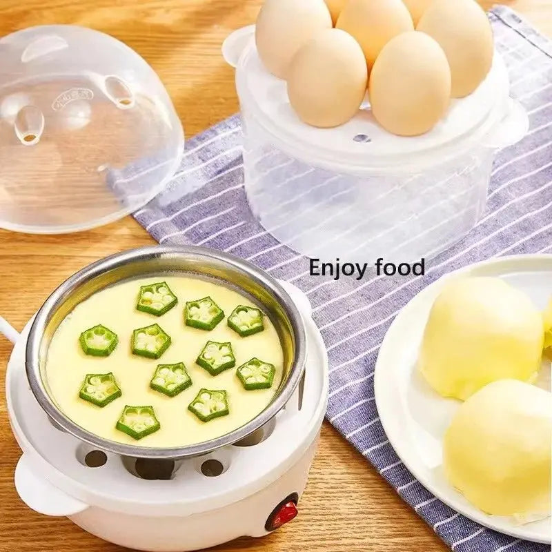 Multifunctional Electric Egg Boiler Steamer - House Flexa