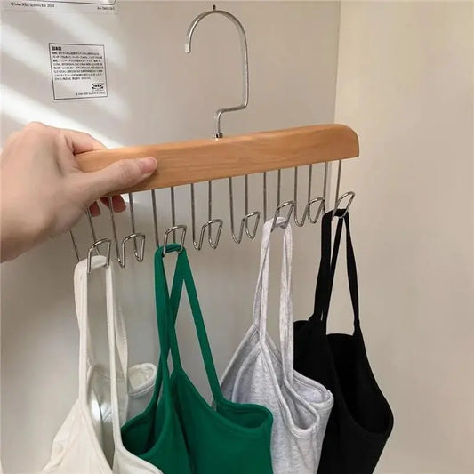 Multi Functional Wooden Bra Hanger Organizer - House Flexa