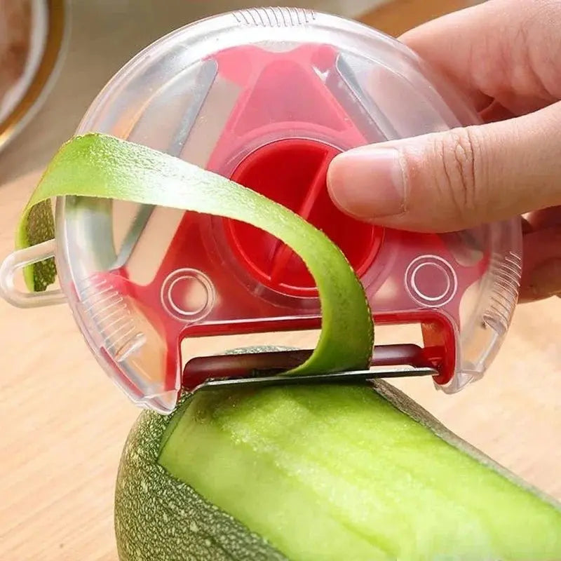3 - in - 1 Fruit Vegetable Peeler Shredder Grater - House Flexa