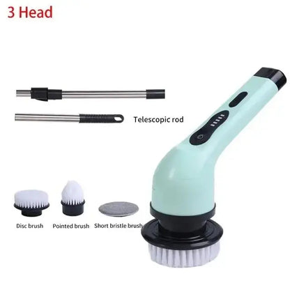 Wireless Electric Cleaning Brush Rotating Scrubber - House Flexa