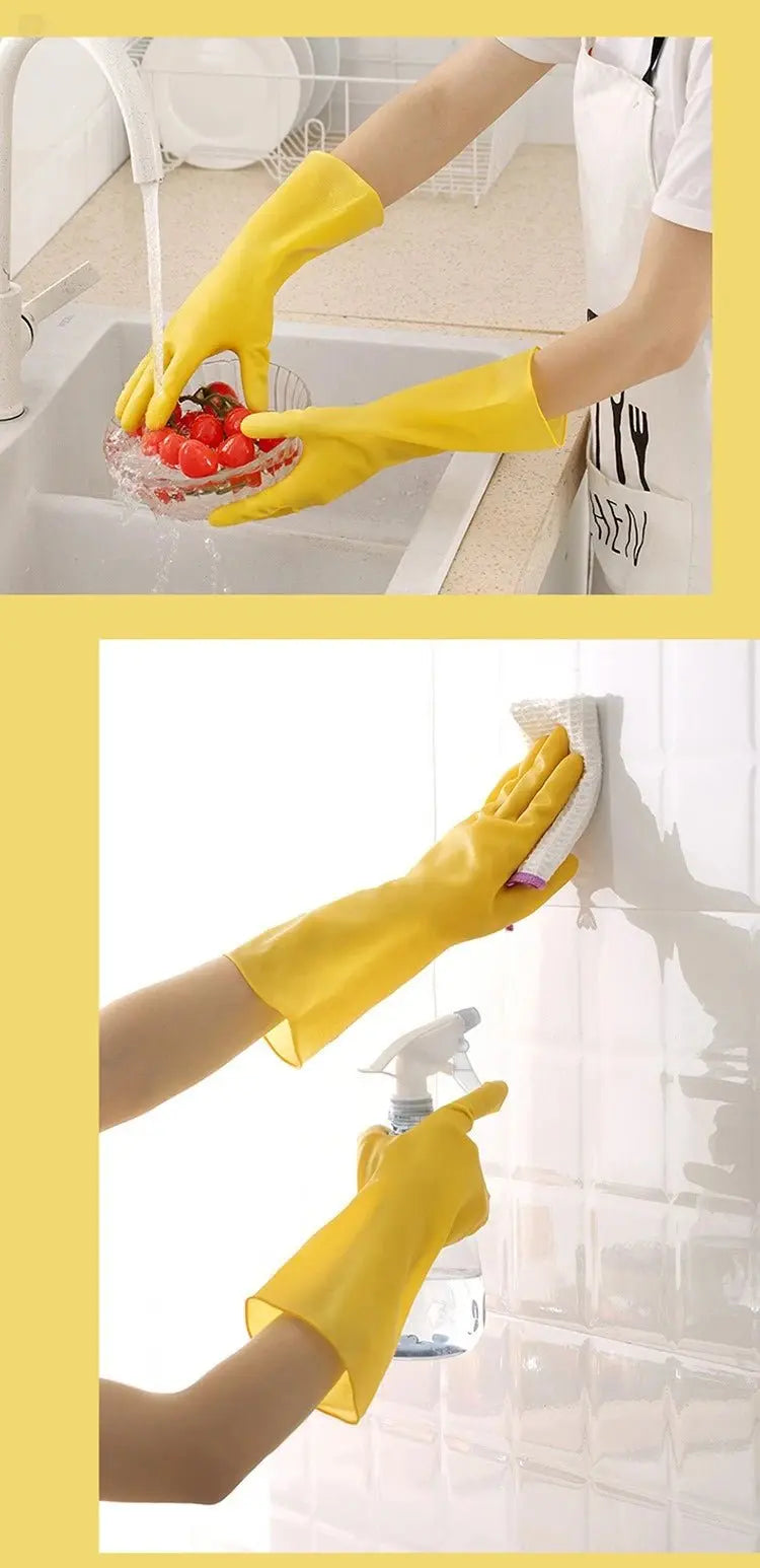 Waterproof Silicone Dishwashing Gloves - House Flexa