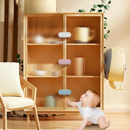 Drawer Cabinet Door Locks Anti Pinch - House Flexa
