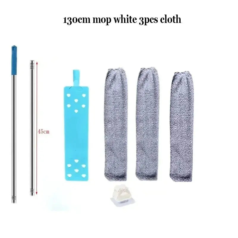 Telescopic Long Handle Microfiber Broom Dust Cleaner - House Flexa