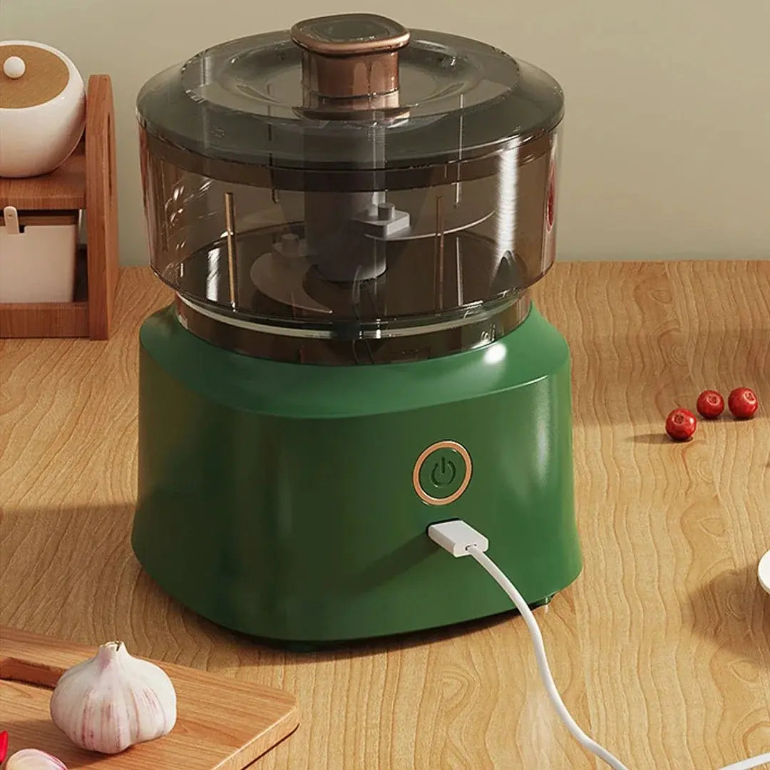 Mini Electric Meat Grinder Wireless Garlic Masher - House Flexa