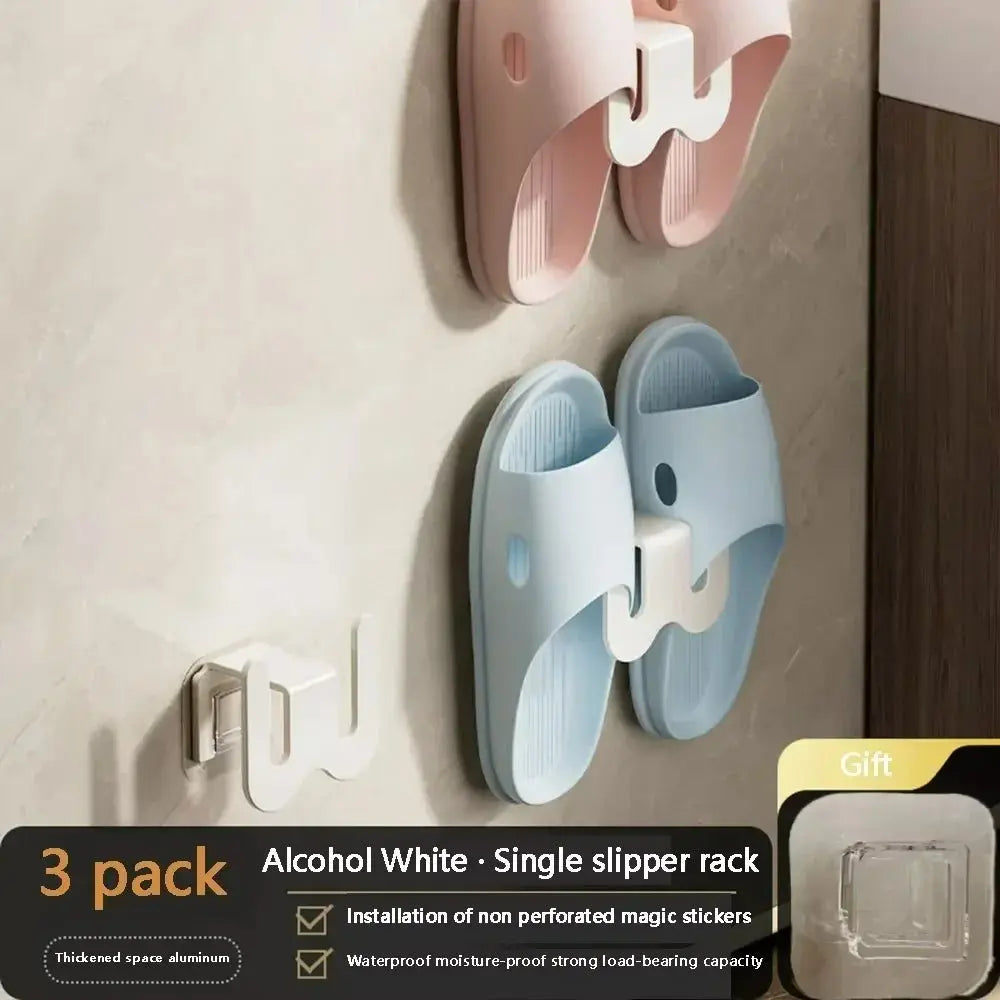 Slipper Rack Design Wall Mounted Slipper Rack - Simple Space Saver | House Flexa