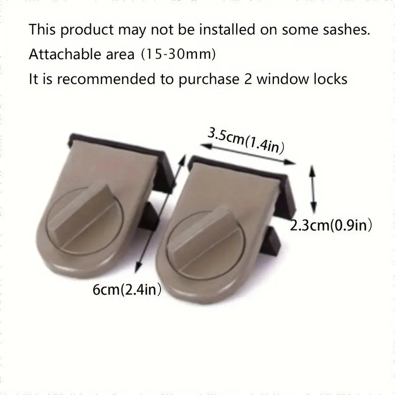Adjustable Sliding Door Window Safety Lock - House Flexa