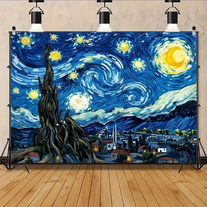 Van Gogh Starry Night Tapestry - House Flexa