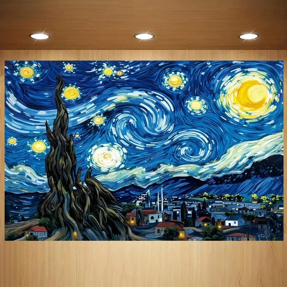 Van Gogh Starry Night Tapestry - House Flexa