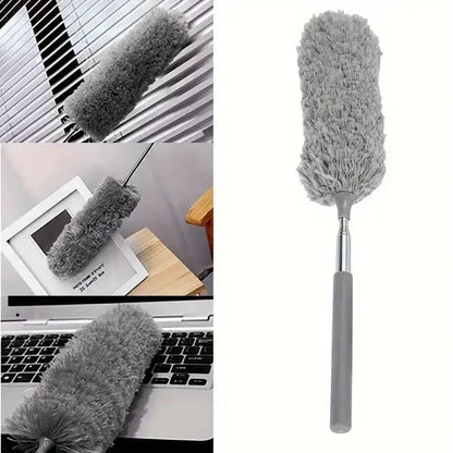 47 Inch Extendable Microfiber Duster Bendable Pole Cleaner - House Flexa