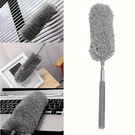 47 Inch Extendable Microfiber Duster Bendable Pole Cleaner - House Flexa