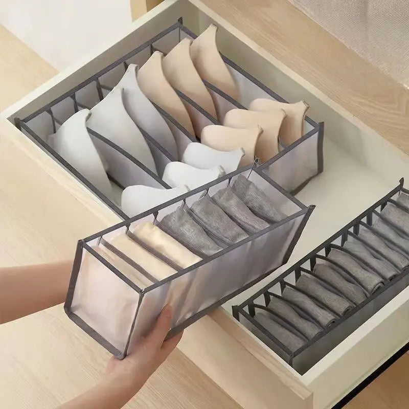 Multi Compartment Underwear Storage Box - House Flexa