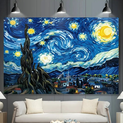 Van Gogh Starry Night Tapestry - House Flexa