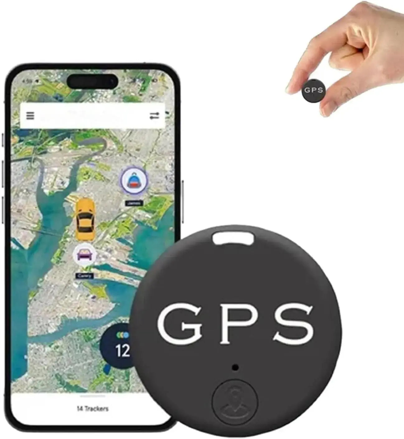 Compact Tracker Device Mini GPS Vehicle Tracker - Compact Long-Lasting Design - House Flexa