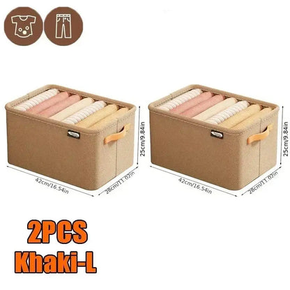 Thicken Pants Sweater Wardrobe Storage Box - House Flexa