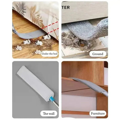 Telescopic Long Handle Microfiber Broom Dust Cleaner - House Flexa