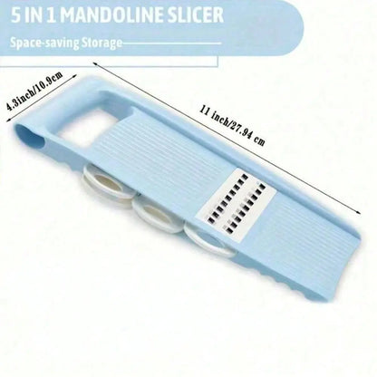 5 - in - 1 Vegetable Fruit Slicer - House Flexa