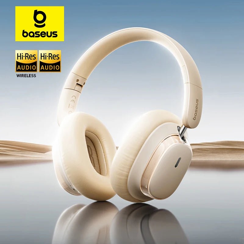 Baseus Bowie H1s Wireless Headphones | Bluetooth 5.4 Noise Canceling 120H Battery - House Flexa