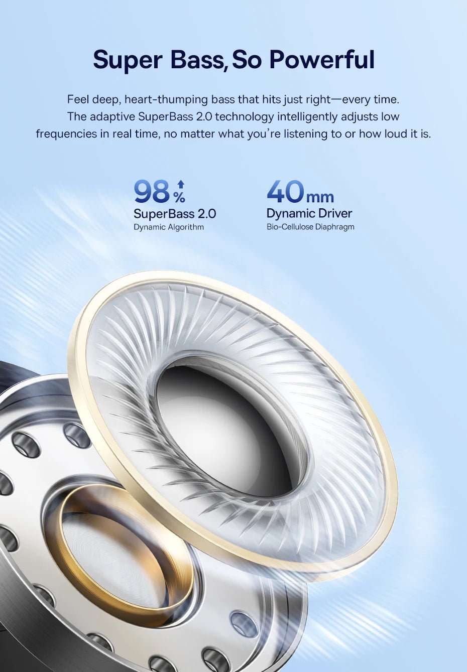 Baseus Bowie H1s Wireless Headphones | Bluetooth 5.4 Noise Canceling 120H Battery - House Flexa