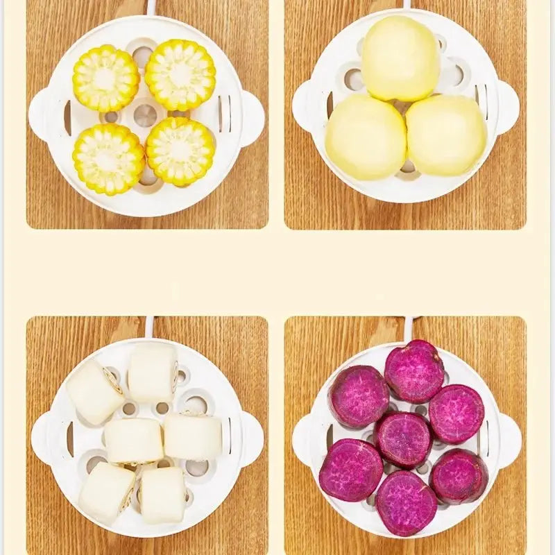 Multifunctional Electric Egg Boiler Steamer - House Flexa