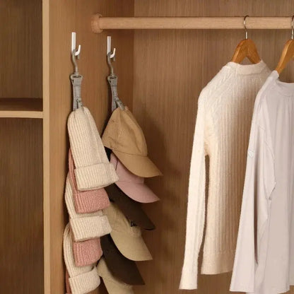 Hanging Hat Organizer Rack - House Flexa
