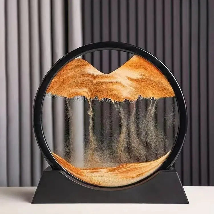 3D Quicksand Sand Art Hourglass Glass - House Flexa