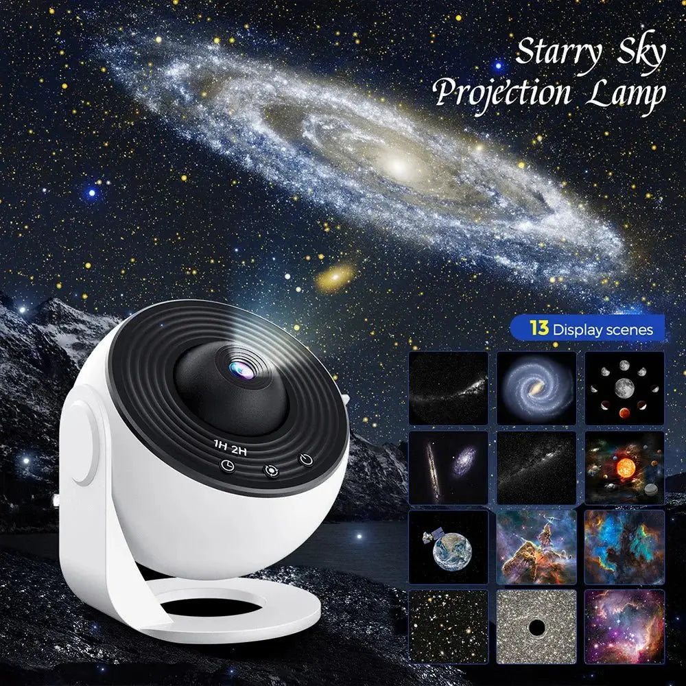 Galaxy Star Projector HD Planetarium Light - House Flexa