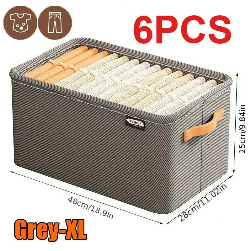 Thicken Pants Sweater Wardrobe Storage Box - House Flexa