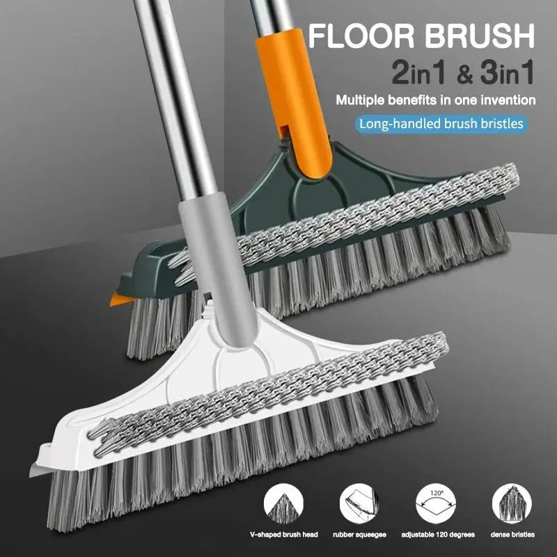 3 In 1 Bathroom Cleaning Brush - House Flexa