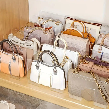 Transparent Handbag Wallet Storage Rack - House Flexa