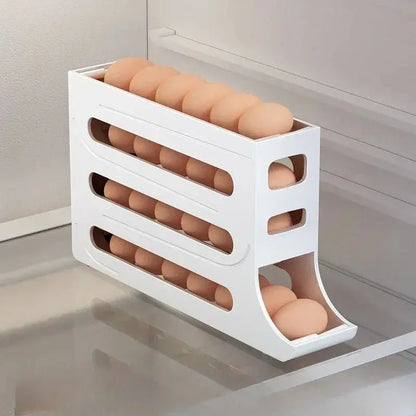 Automatic Rolling Egg Storage Box - House Flexa
