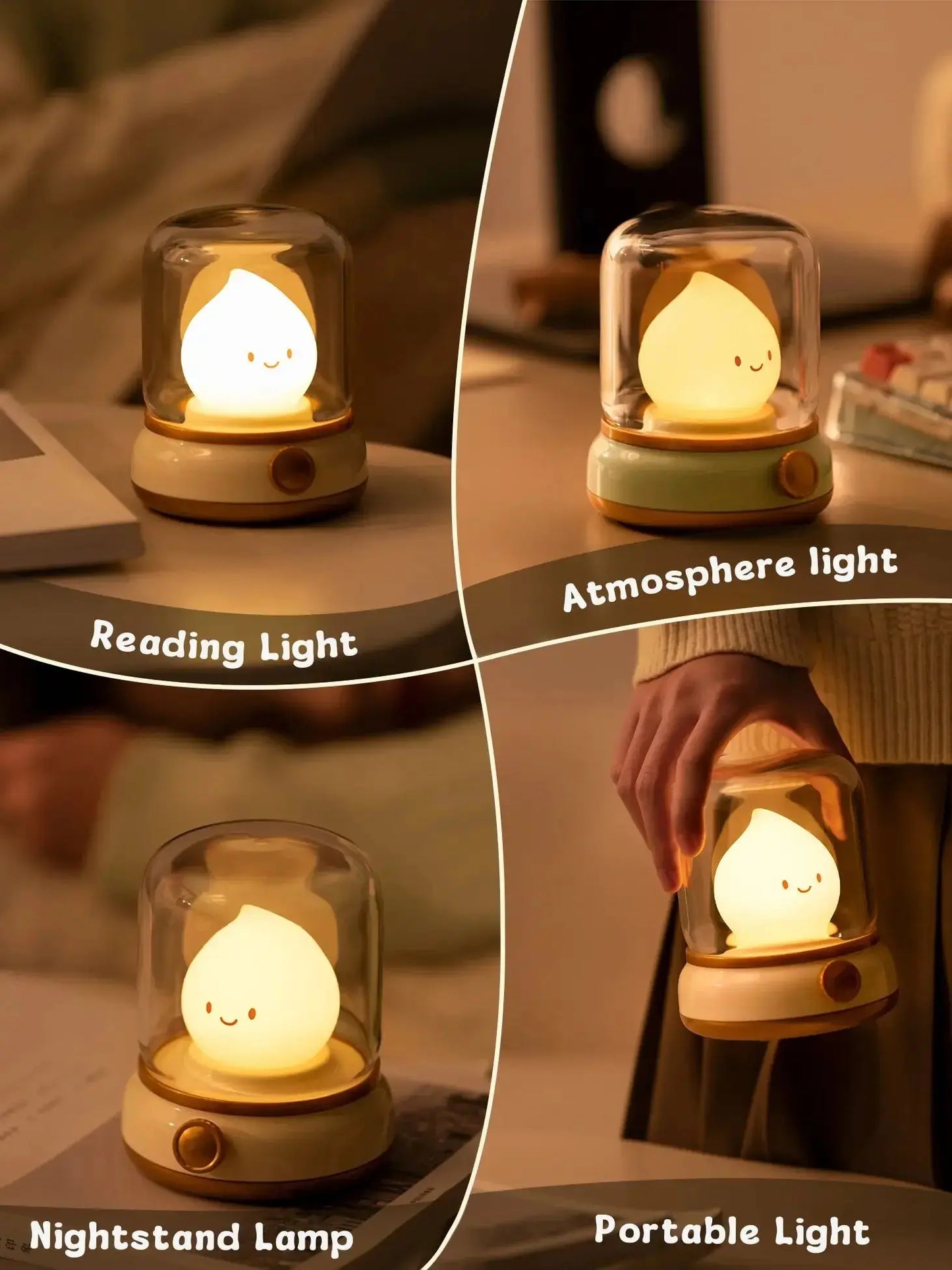 LED Flameless Candle Night Light - House Flexa