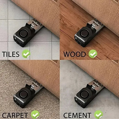 Portable Door Stop Alarm Security Device - House Flexa