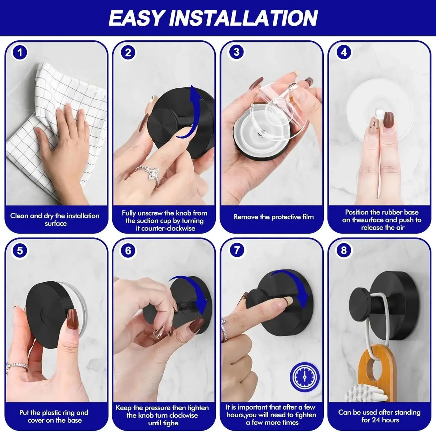 Waterproof Bathroom Towel Robe Hanger - House Flexa