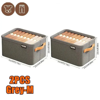 Thicken Pants Sweater Wardrobe Storage Box - House Flexa